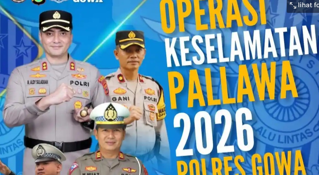Polres Gowa Intensifkan Operasi Keselamatan Selama 14 Hari