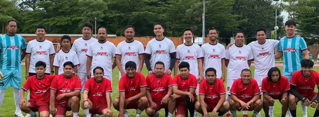 Kaki Kaesang Cedera Usai Main Bola di Lapangan Syekh Yusuf Gowa