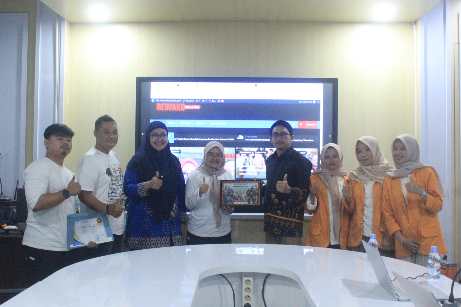Mahasiswa Fakultas Teknik UNM Sukses Laksanakan Praktek Industri di Diskominfo SP Kabupaten Gowa