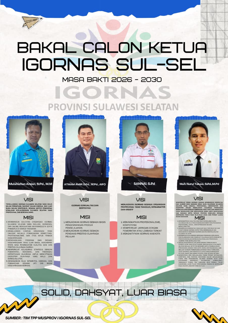 IGORNAS SUL-SEL AKAN PUNYA NAHKODA BARU