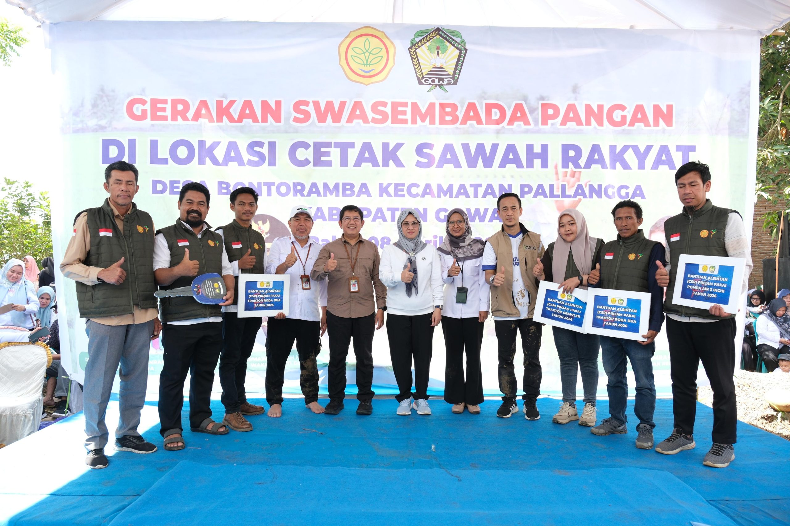 Dorong Swasembada Pangan, Bupati Gowa Optimalkan Program Cetak Sawah Rakyat