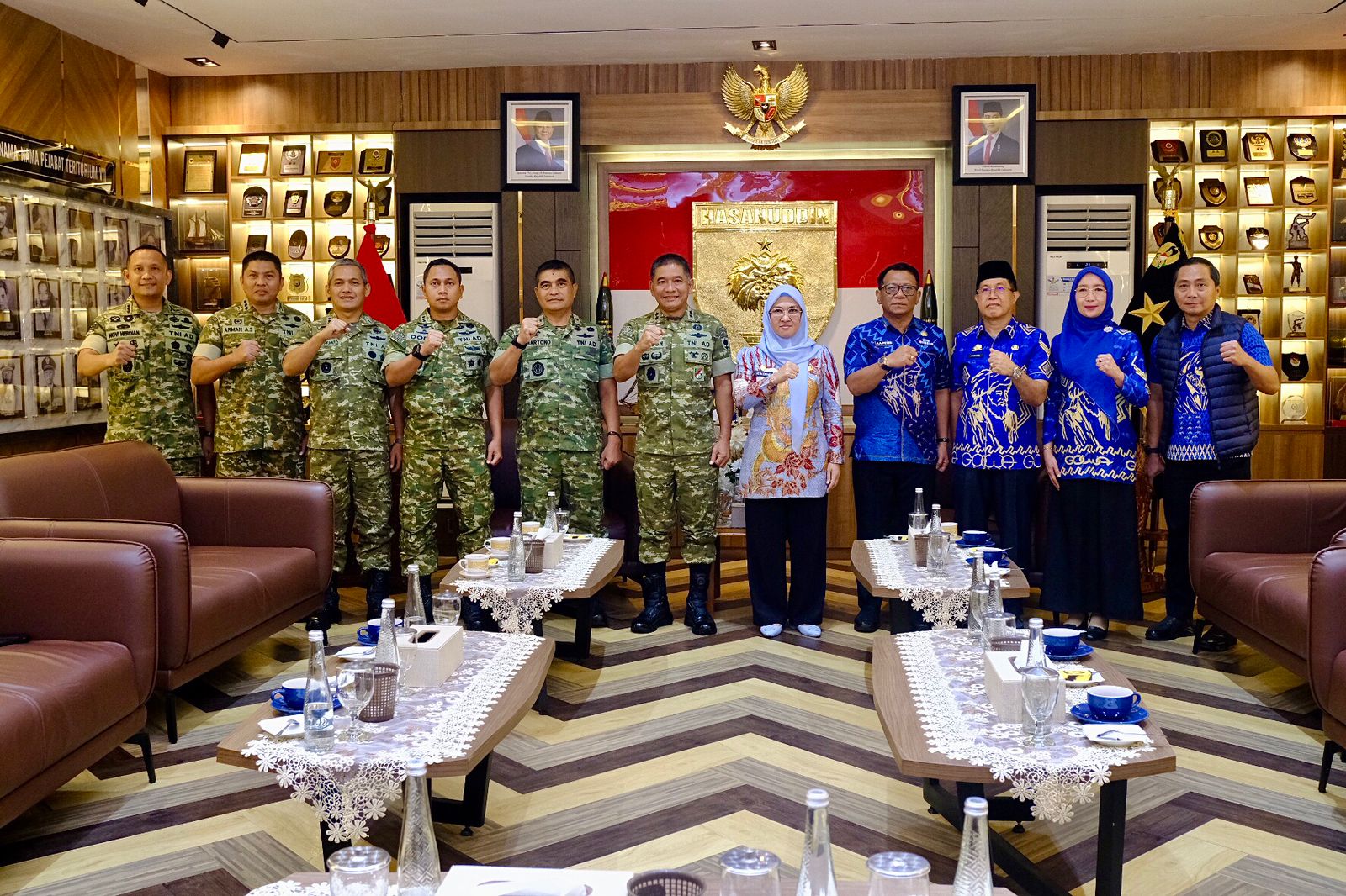 Dukung Program Presiden, Pemkab Gowa Siapkan 16 Titik Lahan Pembangunan KDMP Kodam XIV/Hasanuddin