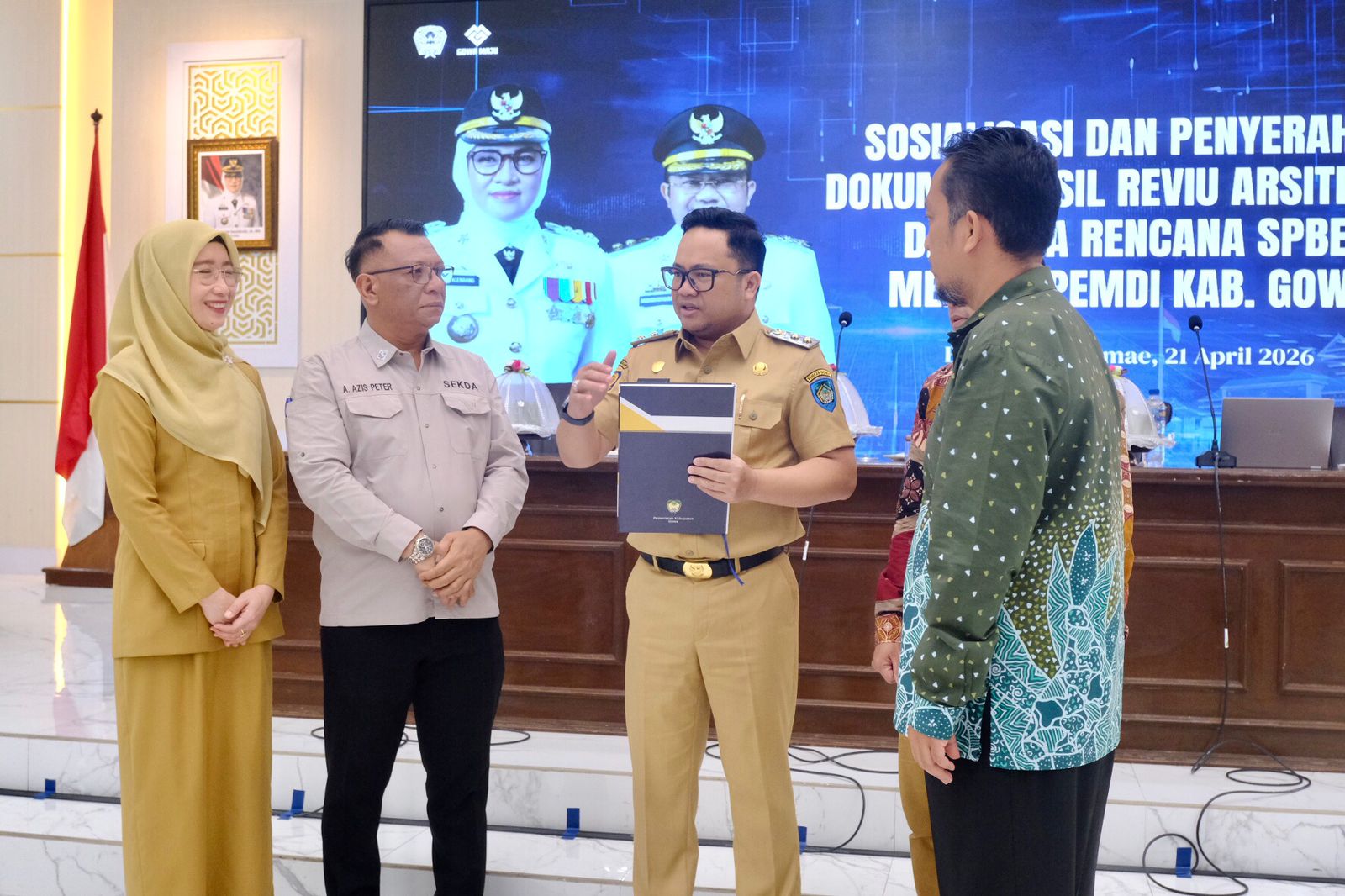Pemkab Gowa Percepat Transformasi Digital Melalui Sosialisasi Reviu Arsitektur dan Peta Rencana SPBE Menuju PEMDI
