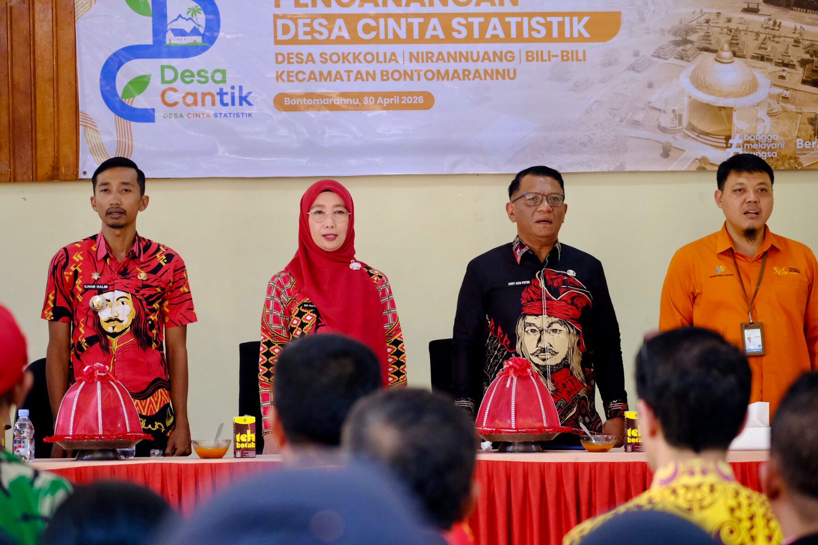 Pemkab Gowa Dukung BPS Gagas Program Desa Cantik