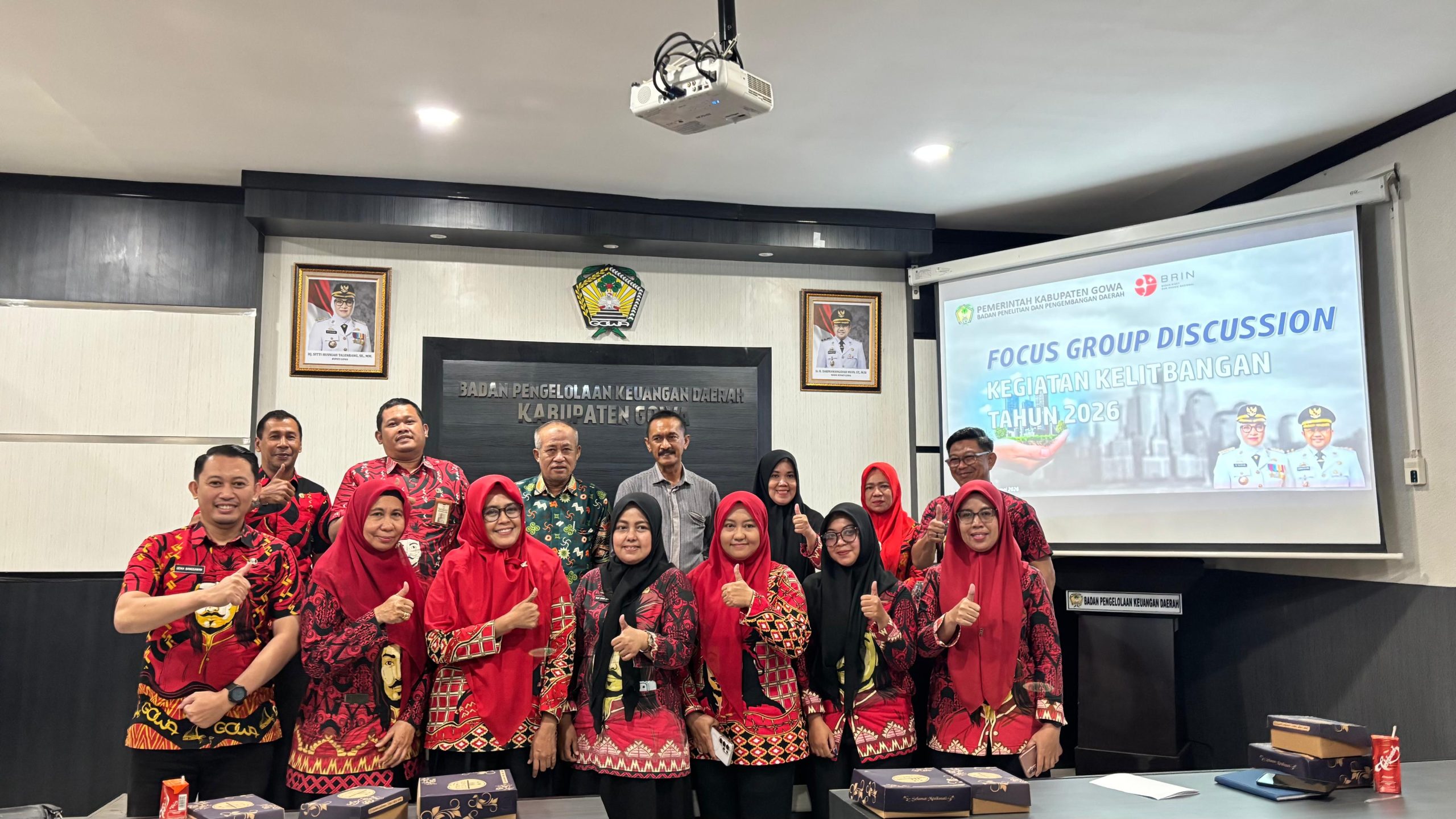 Dorong Penyusunan Kebijakan Berbasis Riset di Gowa, Melalui FGD Kajian Kelitbangan 2026