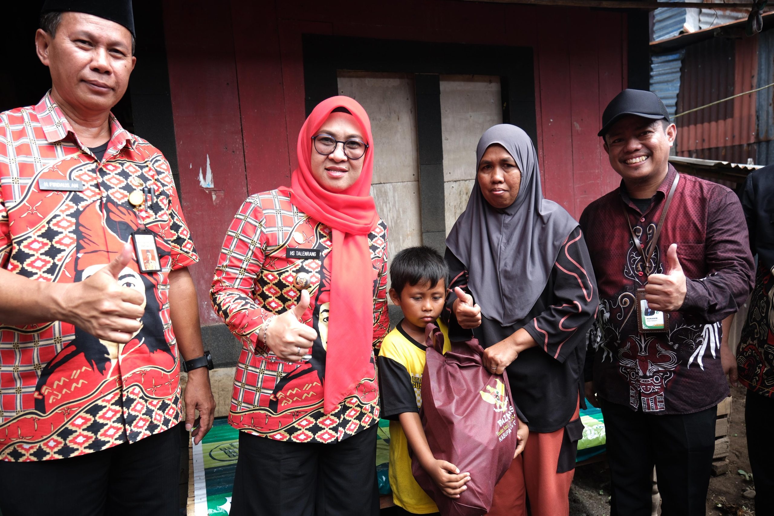 Pemkab Gowa-Baznas Kembali Intervensi KME Melalui Bantuan Bedah Rumah dan ZMart