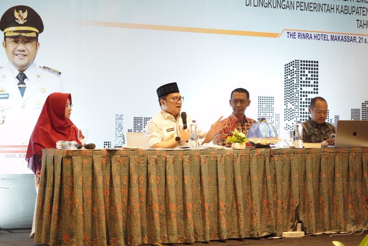 Wabup Gowa, Kordinasi dan Integritas Kunci Pengadaan Bebas Korupsi