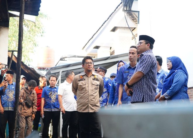 Wabup Gowa Tinjau Lokasi Kebakaran RSUD Syekh Yusuf, Pastikan Pelayanan Tetap Berjalan