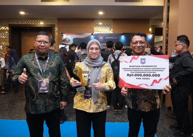 Raih Penghargaan dari Kemendagri, Gowa Komitmen Tekan Kemiskinan dan Stunting