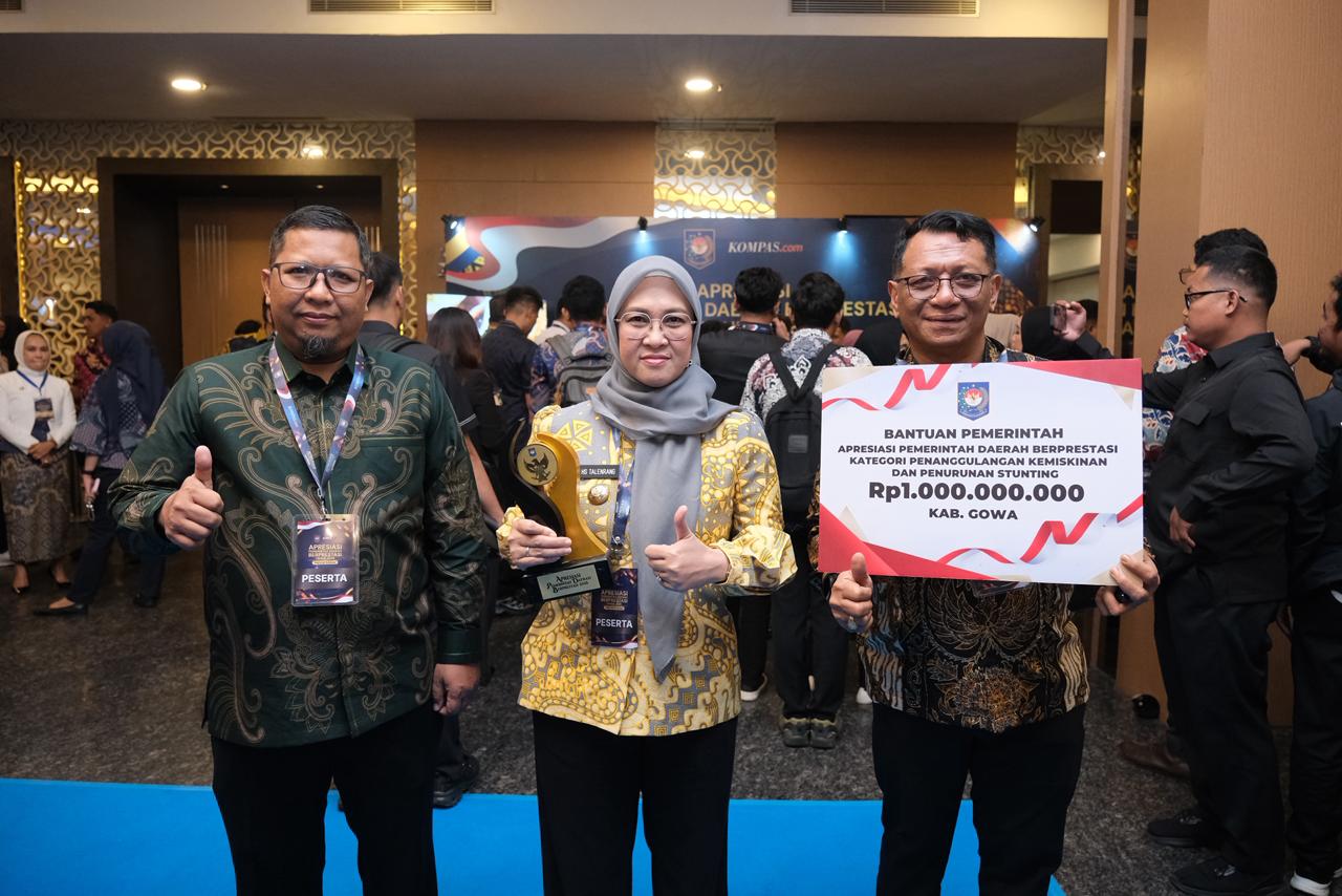 Raih Penghargaan dari Kemendagri, Gowa Komitmen Tekan Kemiskinan dan Stunting