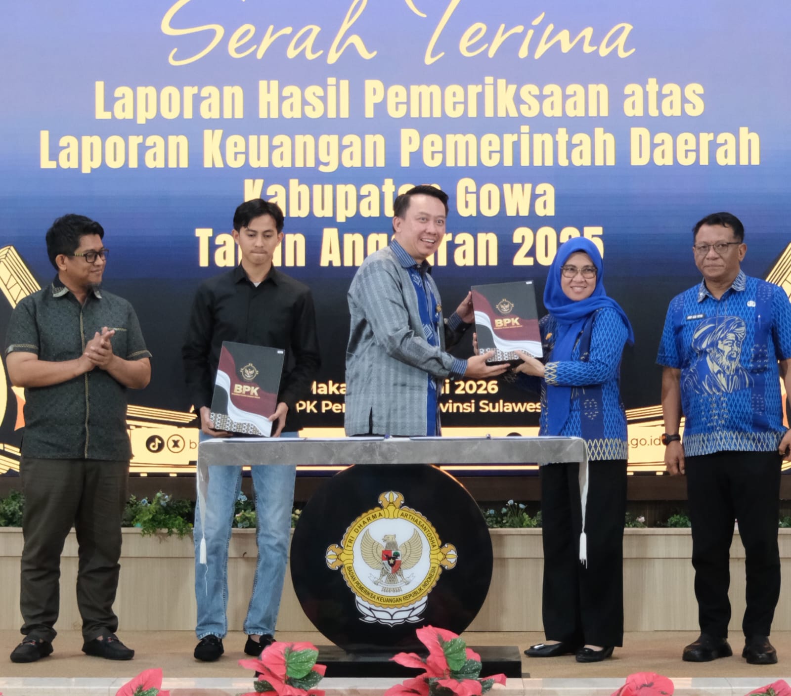 Pemkab Gowa Raih Opini WTP Ke-14 Kalinya dari BPK RI