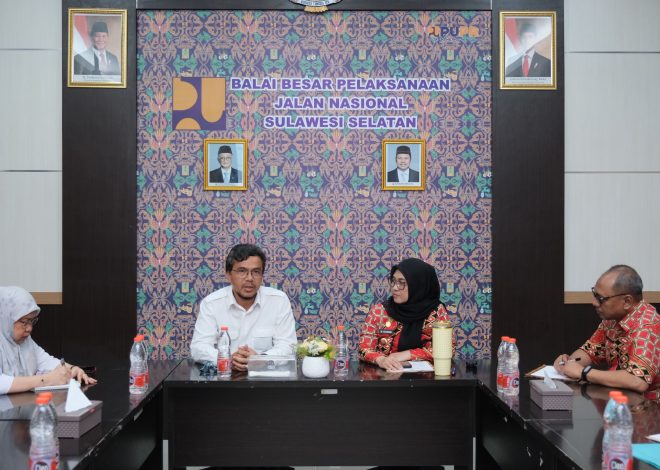 Komitmen Hadirkan Infrastruktur Memadai Bagi Masyarakat, Bupati Gowa Kunjungi BBPJN Sulsel