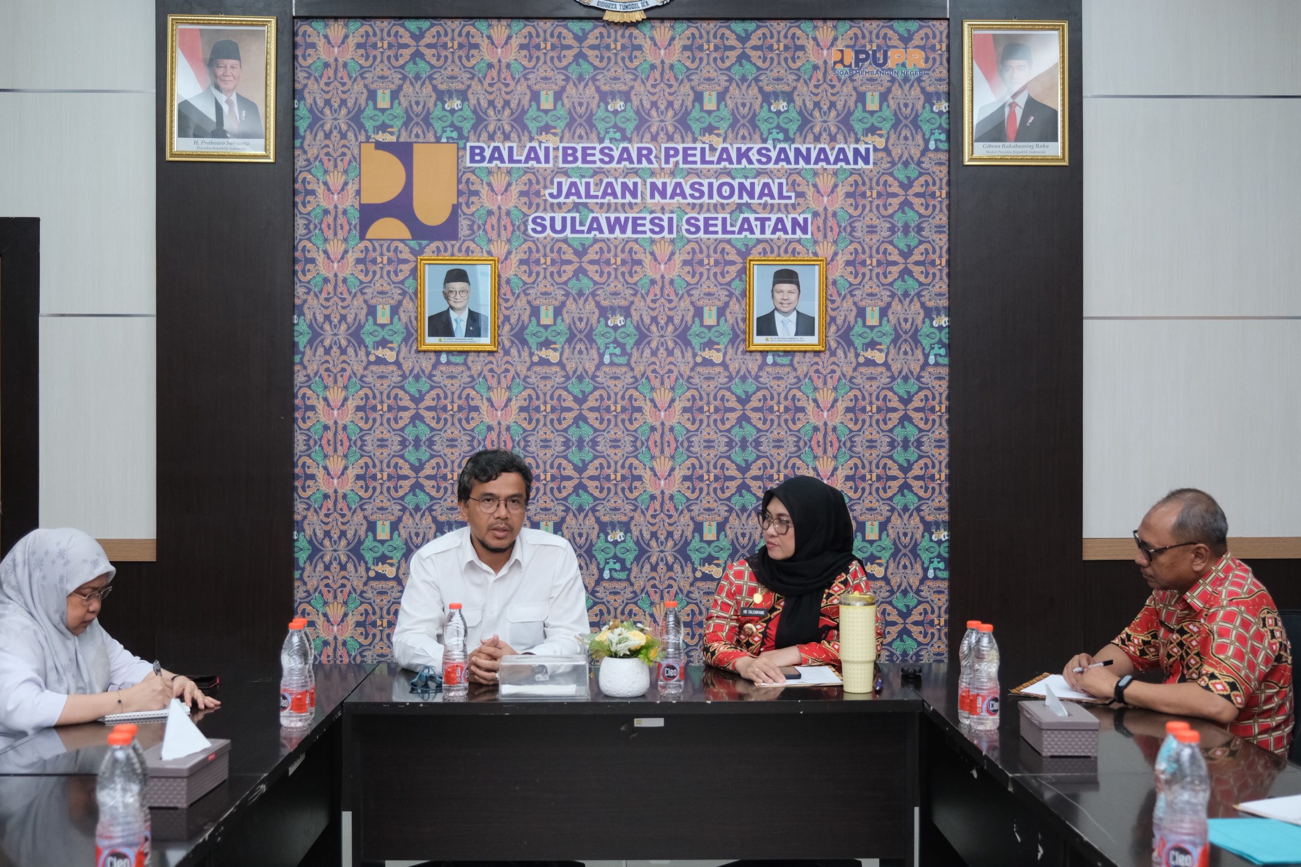Komitmen Hadirkan Infrastruktur Memadai Bagi Masyarakat, Bupati Gowa Kunjungi BBPJN Sulsel