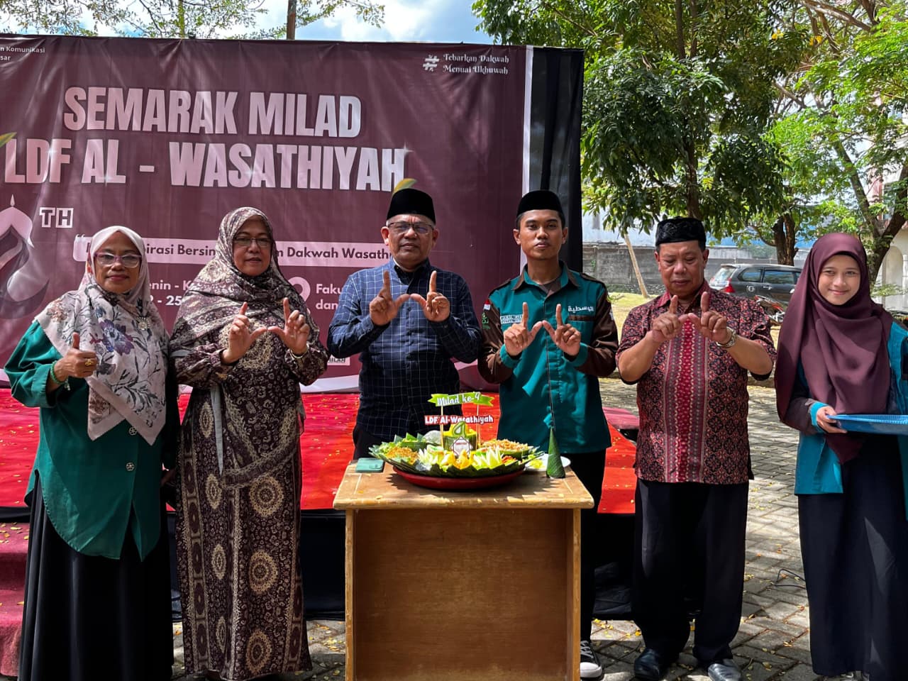 Semarak Milad LDF Al-Wasathiyah, Dorong Mahasiswa Perkuat Dakwah dan Intelektualitas